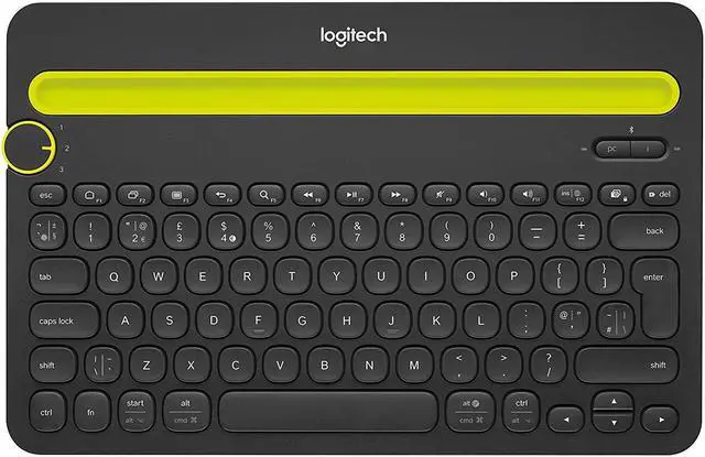 Main image of Logitech Wireless Bluetooth Keyboard for Multi-Devices K480 - Works with Windows, Mac, iPad Tablet, Android and Smartphones - Bulk Packaging - Black