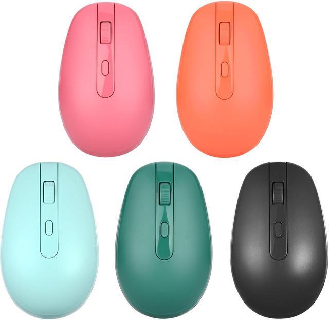 Main image of Rii Wireless Mouse RM700 2.4G Silent Computer Mouse, USB Nano Receiver for Laptop, PC, Mac, Chromebook, Windows (5 Mixed Colors)