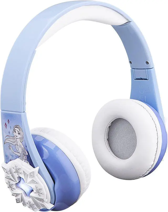 Main image of eKids Disney Frozen Wireless Headphones with Microphone and Aux Cord, Kids Headphones for School, Home, or Travel