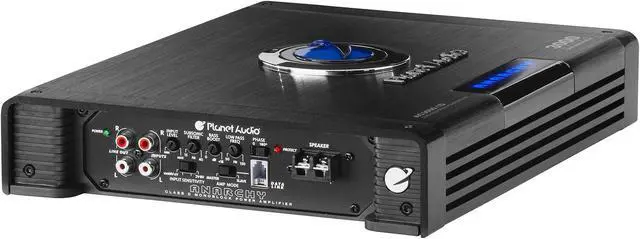 Alt view image 4 of 5 - Planet Audio AC3000.1D Class D Monoblock Car Amplifier - 3000 High Output, 1 Ohm, Low Level Inputs, Low Pass Crossover, Hook Up to Subwoofer for Bass