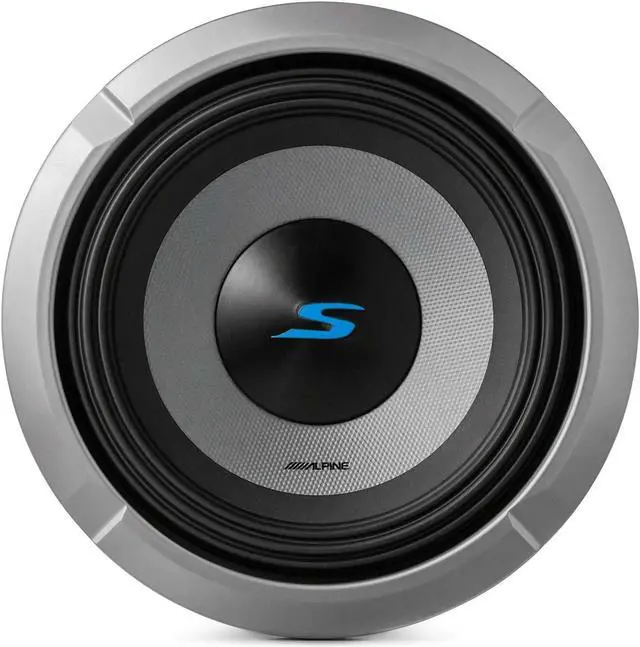 Alt view image 3 of 5 - Alpine S2-W8D2 8" S-Series Dual 2 Ohm Car Subwoofer, 900W Max, 300W RMS
