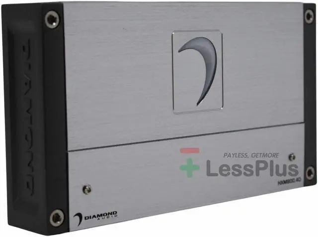 Alt view image 2 of 5 - Diamond Audio High-Performance Audio Amplifiers - Ideal for Car and Motorcycle Audio Systems (HXM800.4D)