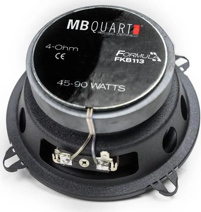 Alt view image 4 of 4 - MB Quart - Two Pairs of Formula 5.25 Inch 2-Way Coaxial Car Speakers - FKB113