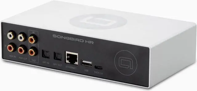 Alt view image 3 of 4 - Andover Audio Songbird HR 24/192 Internet Music Streamer - ESS SABRE32 DAC, Delivers to Any Music System with Line Input, Tidal & Internet Radio Streaming - White