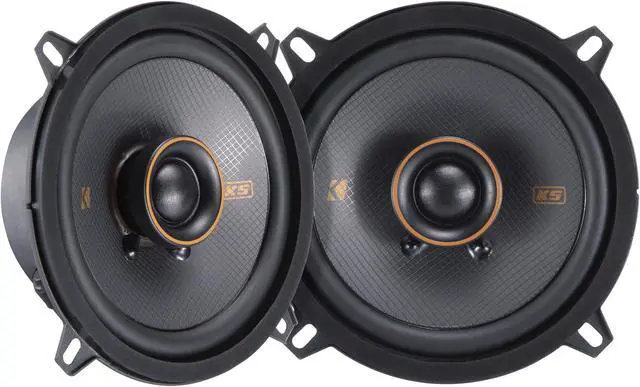 Main image of Kicker 51KSC504 KS-Series 5.25" Coaxial Speakers with .75" tweeters, 4-Ohm, Pair