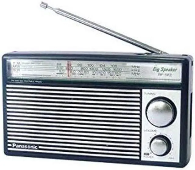 Alt view image 2 of 5 - PANASONIC RF-562D AM FM SW Shortwave Transistor Radio - Retro Design (Battery operated)