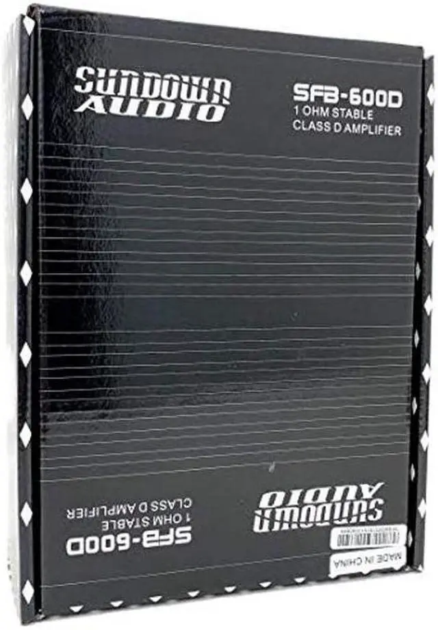 Alt view image 5 of 5 - Sundown Audio SFB-600D Class-D Monoblock Amplifier
