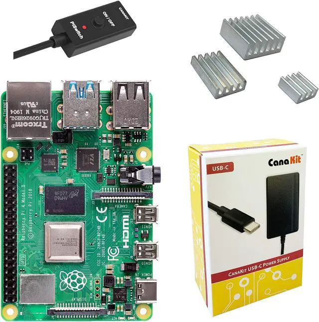 Main image of CanaKit Raspberry Pi 4 Basic Kit (2GB RAM)