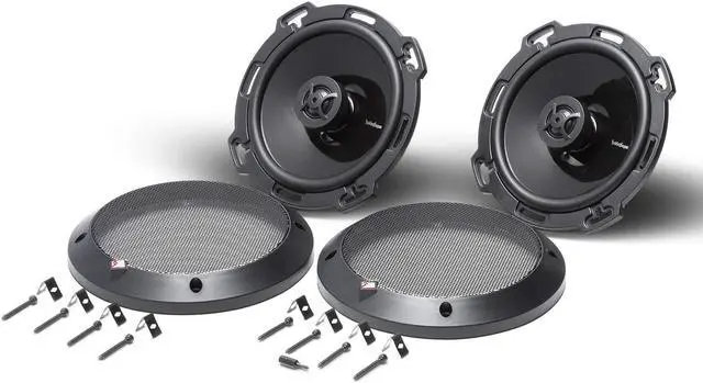 Alt view image 4 of 5 - Rockford Fosgate P16 Punch 6.0" 2-Way Coaxial Full-Range Speakers - Black (Pair)