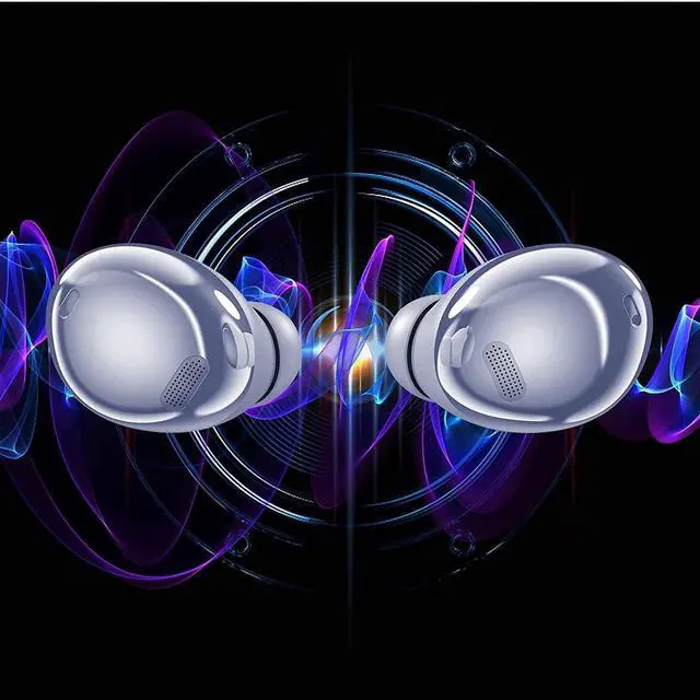 Alt view image 2 of 5 - UrbanX Street Buds Pro True Wireless Earbud Headphones for Samsung Galaxy - Wireless Earbuds w/Active Noise Cancelling (US Version with Warranty) (Buds Pro, Purple)