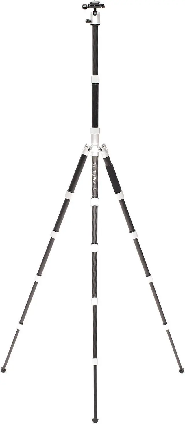 Alt view image 2 of 5 - Benro MeFOTO Roadtrip PRO Travel Tripod, Ballhead and Monopod in Silver, 1 Series Carbon Fiber Legs, 4 Leg Sections, Twist Leg Locks, Carrying Case (BMRTPROCSLV)