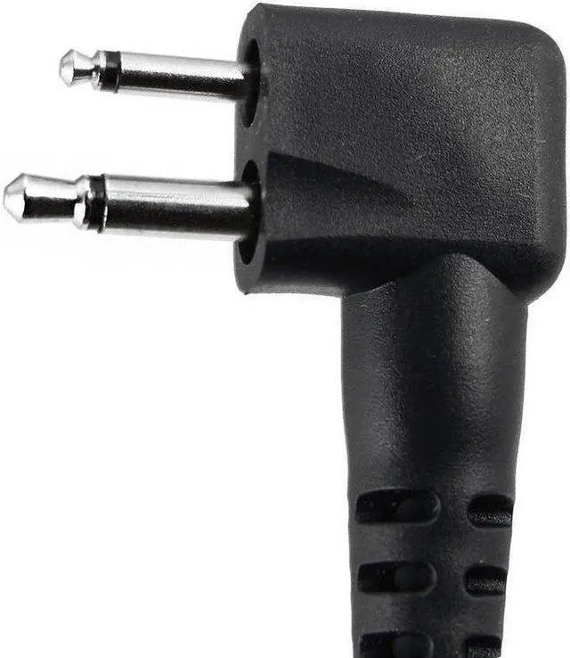 Alt view image 3 of 5 - Rugged Radios CC-MOT 2-Pin to 5-Pin Coil Cord Cable for Motorola, HYT, Black Box Radio, and Speedcom Two Way Handheld Radios and Headsets