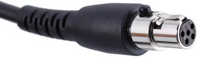 Alt view image 4 of 5 - Rugged Radios CC-MOT 2-Pin to 5-Pin Coil Cord Cable for Motorola, HYT, Black Box Radio, and Speedcom Two Way Handheld Radios and Headsets