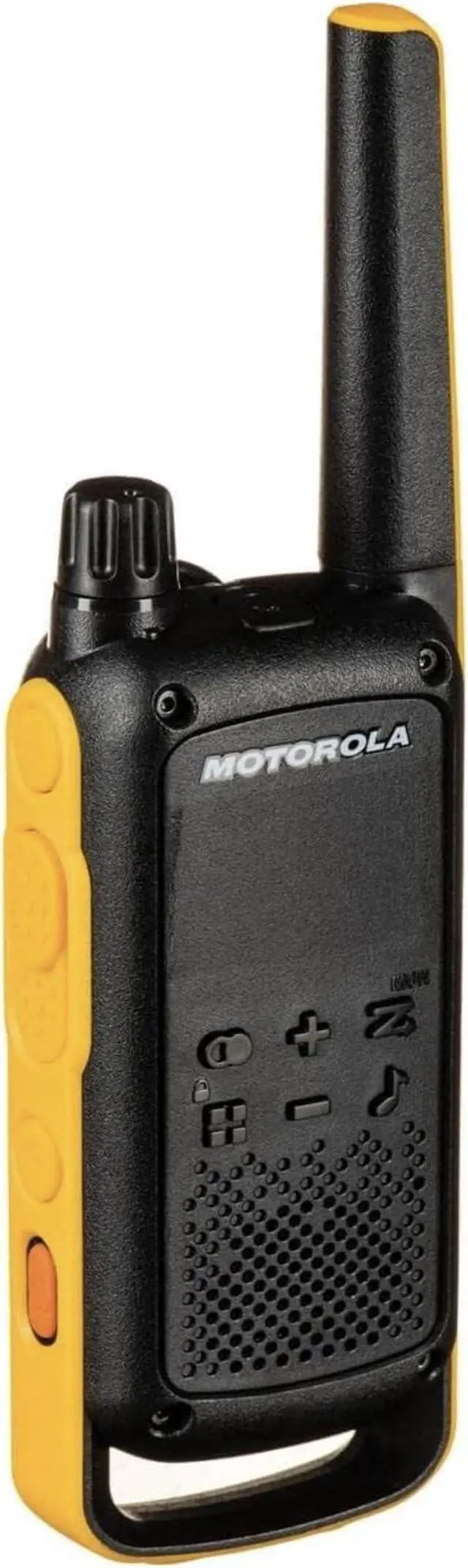 Alt view image 2 of 5 - Motorola Talkabout T470 Two Way Radio 6-Pack Walkie Talkies Black/Yellow 22 Channels License Free