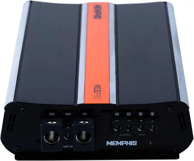 Alt view image 5 of 5 - Memphis Audio MJP3000.1 Monoblock Subwoofer Amplifier - 3000 Watts RMS x 1 at 1-Ohm