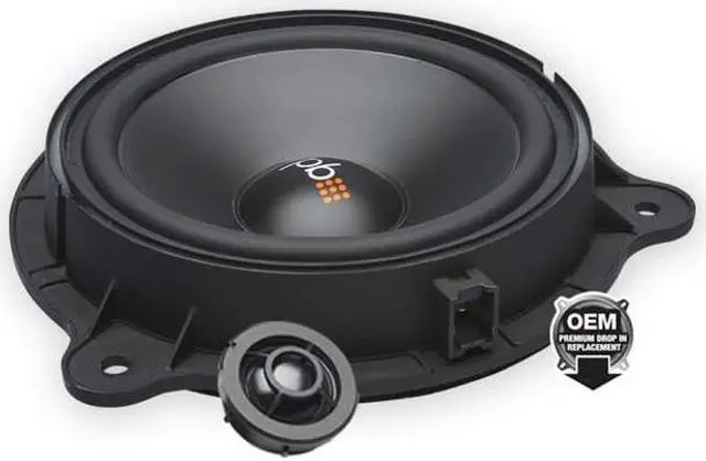 Alt view image 4 of 5 - Powerbass OE65C-NS2 2 OEM Replacement Component Speaker Compatible with Select Nissan Vehicles