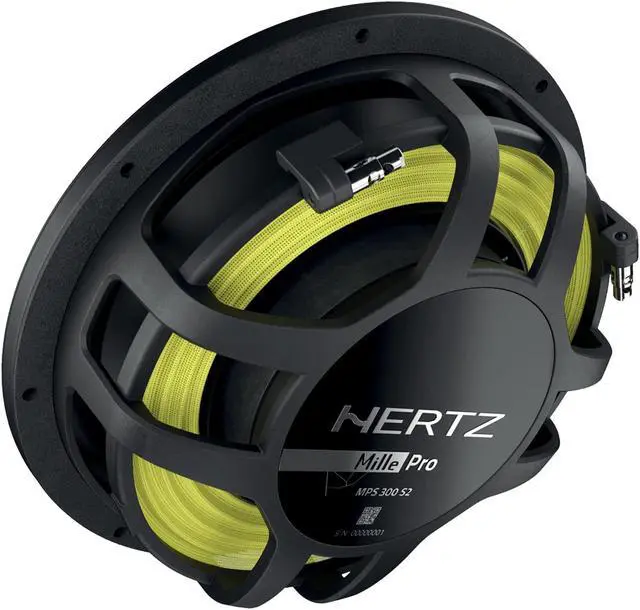 Alt view image 4 of 5 - Hertz Mille Pro Shallow MPS 300 S2 Shallow 12 in. (300mm) 2 SVC Subwoofer incl. Grille