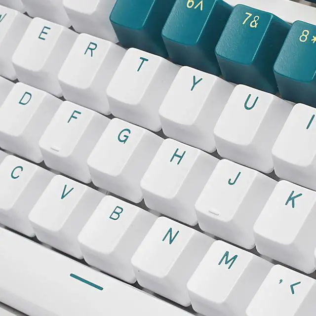 Alt view image 5 of 5 - Happy Balls PBT Doubleshot Keycaps OEM Profile Custom Cherry MX Keyset for 61 63 64 66 68 84 87 96 100 104 108 MX Switches Mechanical Keyboards(Merlin Keyset)