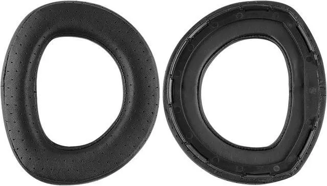 Alt view image 3 of 5 - Geekria Elite Perforated Sheepskin Replacement Ear Pads Compatible with Sennheiser HD800 Headphones, Ear Cushions, Repair Parts (Black)