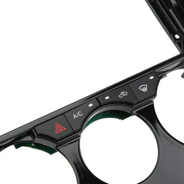 Alt view image 5 of 5 - Qiilu Inner Accessories Center Console Dashboard Control Panel Cover Trim Double DIN Dash Kit for Android Navigation Panel Frame Replacement for Mazda 6 20042016 9in