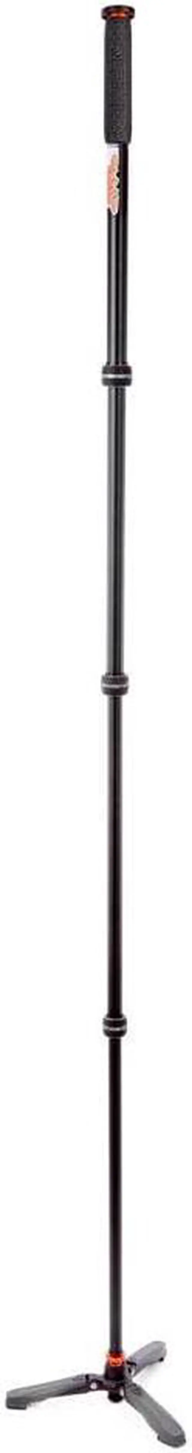 Main image of 3 Legged Thing Punks Trent 2.0 Monopod with Docz2 Foot Spreader Kit - Lightweight Magnesium Alloy Camera Monopod with Multiple Uses for Heavy Equipment (TRENTKITGREY2.0)