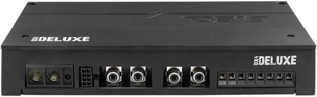 Main image of DS18 DX4 Deluxe Compact Full-Range Class D Advance Technology 4-Channel Amplifier 3000 Watts - Powerful and Compact Amp for Speakers in Your Motorcycle or Car Sound System
