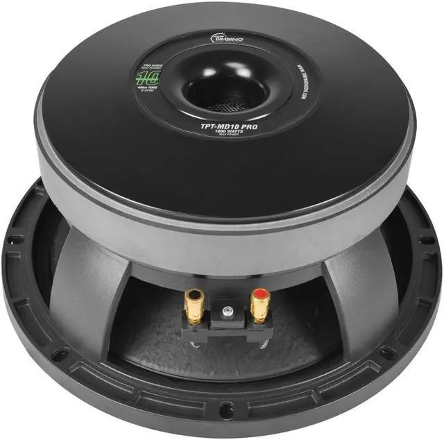 Alt view image 3 of 5 - Timpano TPT-MD10 PRO 10" Midrange Speaker, 1000 Watts, 8 Ohm Loudspeaker 10 Inch Mid Range for Pro Car Audio (Single)