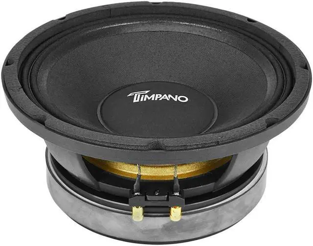 Alt view image 5 of 5 - Timpano TPT-MD10 PRO 10" Midrange Speaker, 1000 Watts, 8 Ohm Loudspeaker 10 Inch Mid Range for Pro Car Audio (Single)