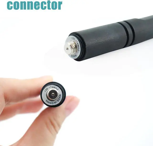 Alt view image 5 of 5 - 136-174 MHz VHF Stubby Antenna PMAD4120A Compatible for Motorola XPR7350 XPR7550 XPR3300 XPR3500 XPR3000 XPR3000e XPR7000 XPR7000e Two Way Radio (5 Pack)