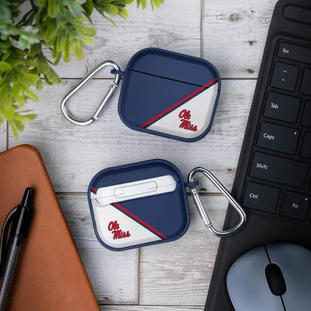 Alt view image 3 of 4 - Affinity Bands Mississippi Ole Miss Rebels Champion Series HDX Case Cover Compatible with Apple AirPods Generation 3