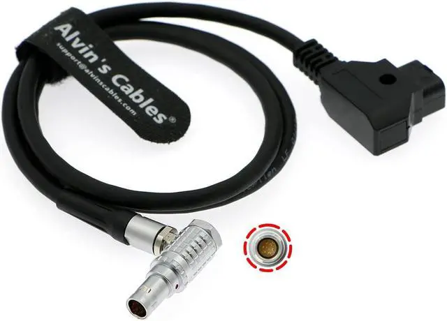 Main image of Alvin's Cables Nucleus M Motor Power Cable for Tilta D-tap to Right Angle 7 Pin Power Cable 70CM| 27.6inches
