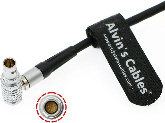 Alt view image 2 of 4 - Alvin's Cables Nucleus M Motor Power Cable for Tilta D-tap to Right Angle 7 Pin Power Cable 70CM| 27.6inches