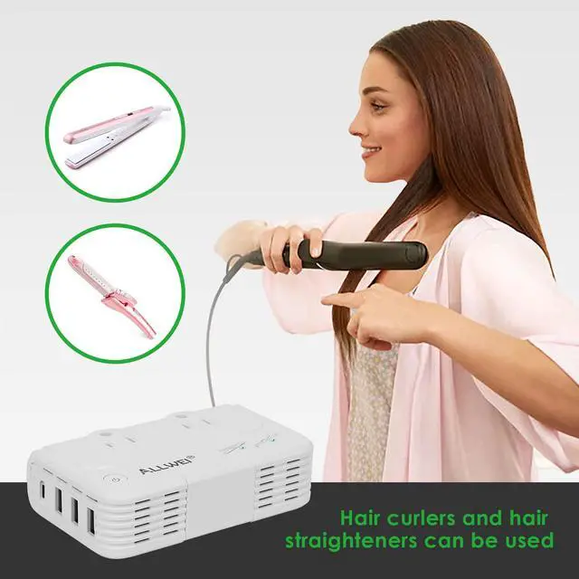 Alt view image 4 of 5 - 300W car Power Inverter with USB-C PD65W and 230W Power Voltage Converter 220V to 110V