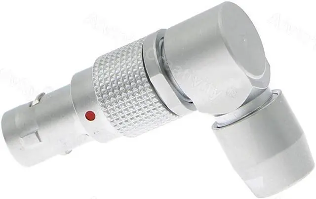 Alt view image 3 of 5 - Alvins Rotatable Right-Angle 0B EXT 9-Pin Male Connector for RED Komodo, FSG-0B-309 9-Pin Adjustable L-Shaped Plug for RED V-Raptor(9 Pin)