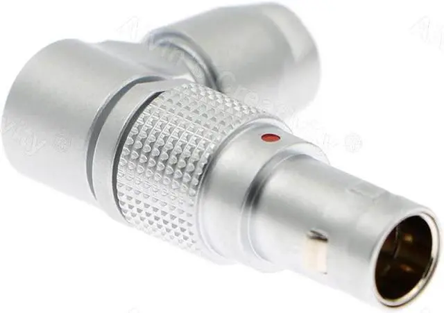 Alt view image 4 of 5 - Alvins Rotatable Right-Angle 0B EXT 9-Pin Male Connector for RED Komodo, FSG-0B-309 9-Pin Adjustable L-Shaped Plug for RED V-Raptor(9 Pin)