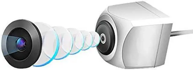 Alt view image 3 of 5 - aSATAH Chrome Starlight Car Rear View Camera for BMW 3 E46 E90 E91 E92 5 E39 E60 E61 X5 E53 E70 & Vehicle Camera's Waterproof and Shockproof Reversing Backup Camera (Chrome Starlight Camera)