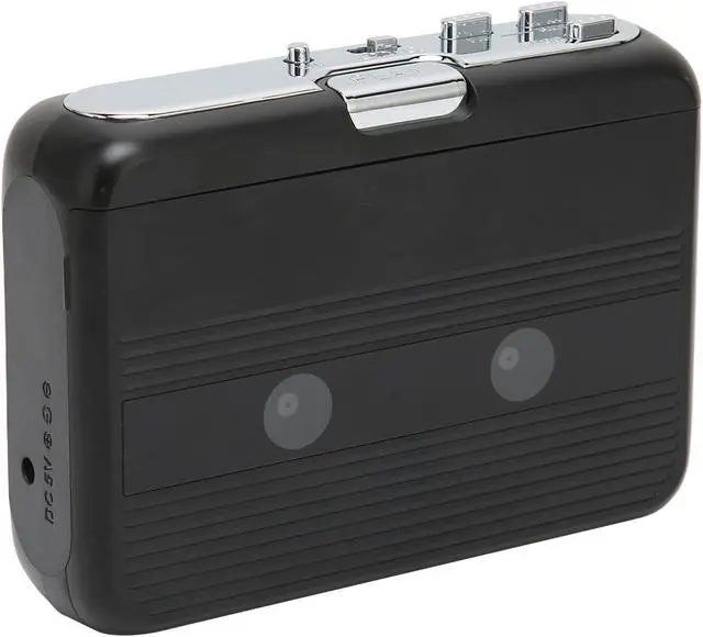 Main image of Portable Cassette Player, Bluetooth Tape Player FM Radio Stereo Cassette Tape Player/Recorder with Headphone, Auto Reverse Function(Black)
