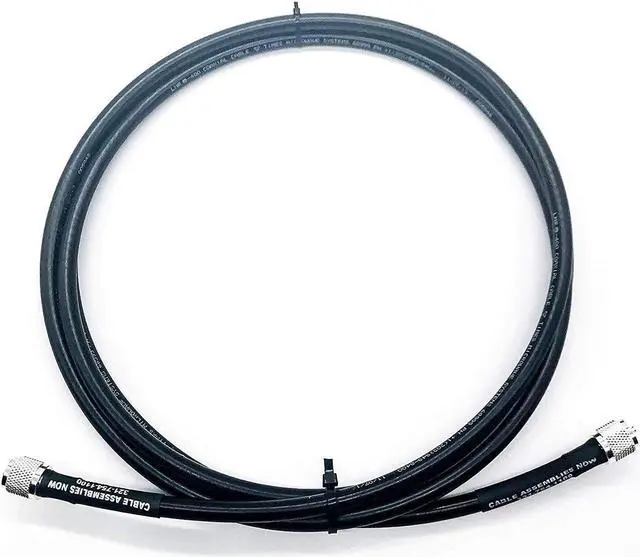 Alt view image 3 of 4 - Cable Assemblies Now -Times Microwave LMR-400 Cable Assembly UHF-Male to UHF-Male Connections - 10 Feet