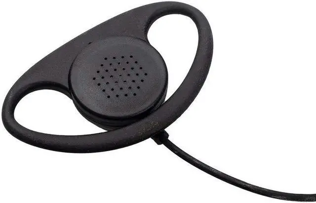 Alt view image 4 of 5 - Caroo Walkie Talkies Earpiece for Kenwood D Shape Headset with Mic PTT for Baofeng UV-5R BF-888S BF-F8HP BF-F9 UV-82 UV-82HP UV-82C Kenwood TK-2107 TK-3107 Two Way Radio 2 pin,10 Pack