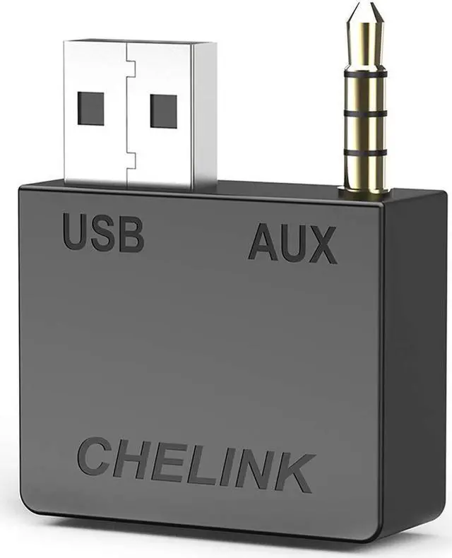 Main image of CHELINK Audio Bluetooth Transmitter/Receiver, Car Aux Adapter for Music Streaming Sound System, Fit K-I-A, H-yundai Car Stereo Compatible for i7 X XS Max XR 8Plus 5 6 i-Pad Smartphone