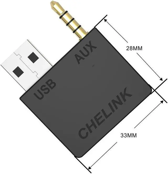Alt view image 4 of 5 - CHELINK Audio Bluetooth Transmitter/Receiver, Car Aux Adapter for Music Streaming Sound System, Fit K-I-A, H-yundai Car Stereo Compatible for i7 X XS Max XR 8Plus 5 6 i-Pad Smartphone