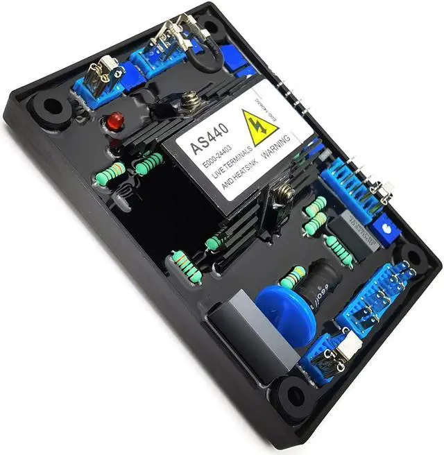 Alt view image 2 of 5 - DEVMO AVR AS440 Automatic Voltage Regulator Control Moudle Part Compatible with Stamford Generator Genset