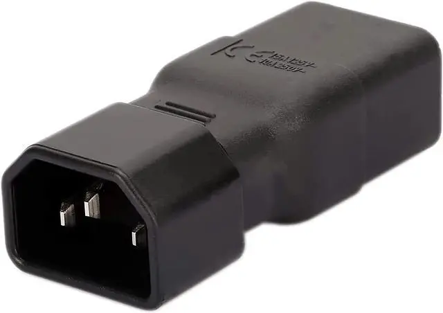 Alt view image 5 of 5 - greenDracaena Dracaena.io 10 Pack PDU UPS Power IEC Male C14 to Female C19 Adapter IEC Connector