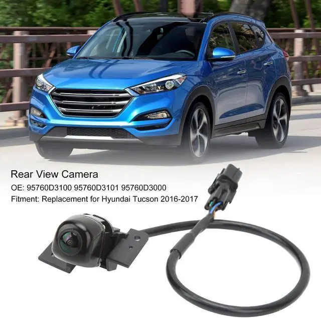 Alt view image 2 of 5 - Rear View Camera for Hyundai, Back up Camera, OE 95760D3100 Parking Assist Camera Replacement for Tucson 2016 to 2017