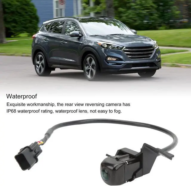 Alt view image 3 of 5 - Rear View Camera for Hyundai, Back up Camera, OE 95760D3100 Parking Assist Camera Replacement for Tucson 2016 to 2017