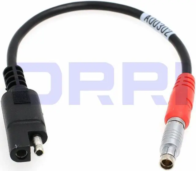 Alt view image 3 of 3 - DRRI GPS 5pin to SAE 2-pin Connector Power Cable for Top-con HiPer V/Legacy/GB/GR-3