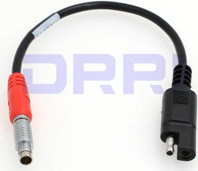Alt view image 2 of 3 - DRRI GPS 5pin to SAE 2-pin Connector Power Cable for Top-con HiPer V/Legacy/GB/GR-3