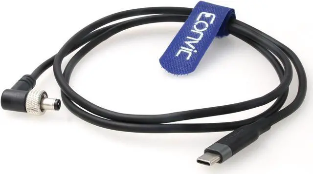 Main image of Eonvic Power Cable for Atomos Ninja V Zwo ASI Cooled Cameras PD USB 3.1 Type C to Locking DC Power Jack