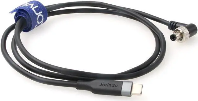 Alt view image 4 of 5 - Eonvic Power Cable for Atomos Ninja V Zwo ASI Cooled Cameras PD USB 3.1 Type C to Locking DC Power Jack