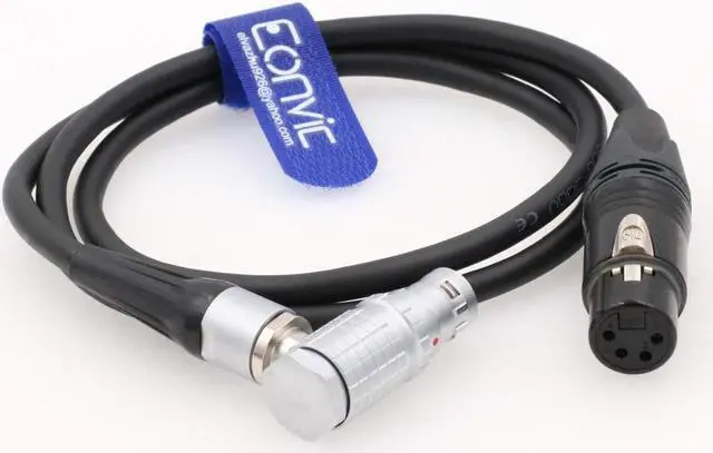Alt view image 2 of 3 - Eonvic Power Cable for ARRI Alexa Mini Camera 4 Pin XLR Female to 2B 8pin Female